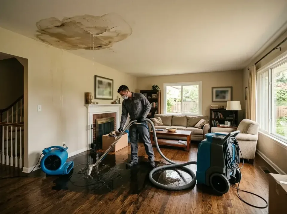 attic-pipe-burst-ceiling-drip-008 — frequently asked questions, Water Damage Restoration & Carpet Care in Youngstown, OH